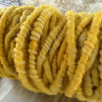 core spun yarn - yellow
